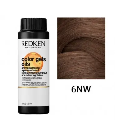 Краска для волос Redken Color Gels Oils, 6NW