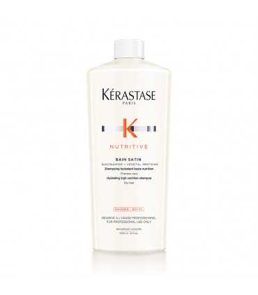 Увлажняющий шампунь Kerastase Nutritive Bain Satin для тонких и средних сухих волос, 1000мл