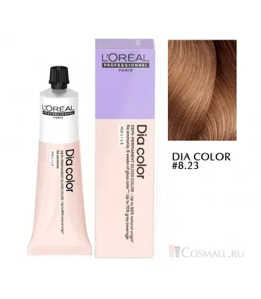 Краска L'Oreal Professionnel DIA Color 8.23