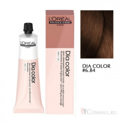 Краска L'Oreal Professionnel DIA Color 6.84