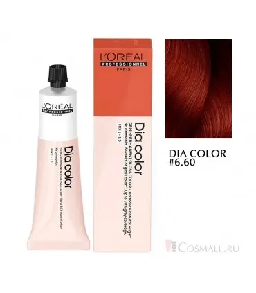 Краска L'Oreal Professionnel DIA Color 6.60