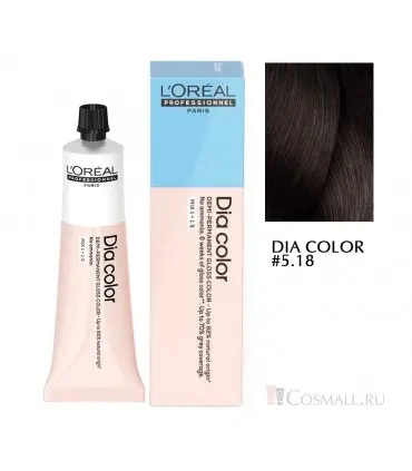 Краска L'Oreal Professionnel DIA Color 5.18