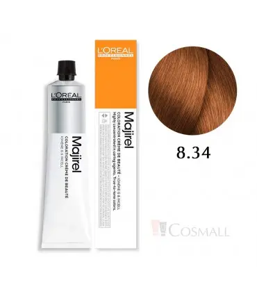 Краска для волос LOreal Professionnel Majirel 8.34