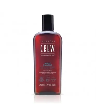 Мужской шампунь American Crew Detox Shampoo для глубокого очищения волос