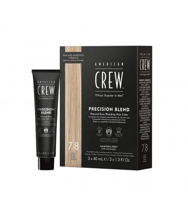 Краска для волос American Crew Precision Blend камуфляж седины, Блондин 7-8