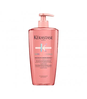 Шампунь Kerastase Chroma Absolu Riche Chroma Respect для окрашенных толстых и средней толщины волос, 500мл