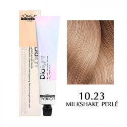Краска L'Oreal Professionnel Dia Light, цвет 10.23— светлый молочный коктейль перламутрово-золотистый
