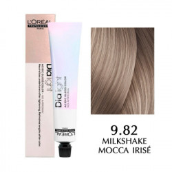 Краска L'Oreal Professionnel Dia Light, цвет 9.82 — молочный коктейль мокка перламутровый
