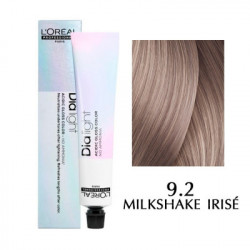 Краска L'Oreal Professionnel Dia Light, цвет 9.2 — молочный коктейль перламутровый