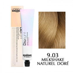 Краска L'Oreal Professionnel Dia Light, цвет 9.03 — молочный коктейль золотистый