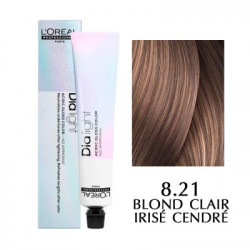 Краска L'Oreal Professionnel Dia Light, цвет 8.21 — светлый блондин фиолетовая пастель