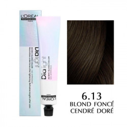 Краска L'Oreal Professionnel Dia Light, цвет 6.13 — темный блондин пепельно-золотистый