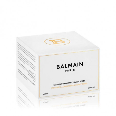 Маска Balmain Illuminating Mask Silver Pearl для светлых, седых и мелированных волос с фиолетовыми пигментами