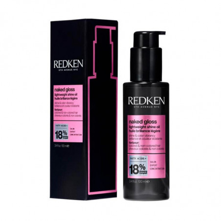 Масло Redken Naked Gloss 100ml, для блеска всех типов волос