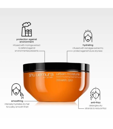 Маска Shu Uemura Urban Moisture Mask для сухих волос.