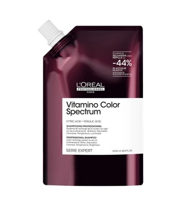 Безсульфатный шампунь L'Oreal Professionnel Vitamino Color Spectrum для окрашенных волос 1000мл рефил