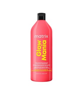 Профессиональный шампунь Matrix TR Glow Mania для блеска окрашенных волос без сульфатов 1000мл