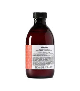 Шампунь Davines Alchemic Red для окрашенных волос в красных, рубиновых, бордовых и тёплых красно-коричневых оттенках 280мл