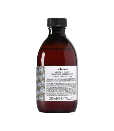 Оттеночный шампунь Davines Alchemic Tobacco (табак) с коричневыми пигментами, 280мл