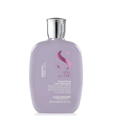 Разглаживающий шампунь Alfaparf Milano Semi di Lino Smooth Rebel Hair Smoothing Low Shampoo для непослушных волос 250мл