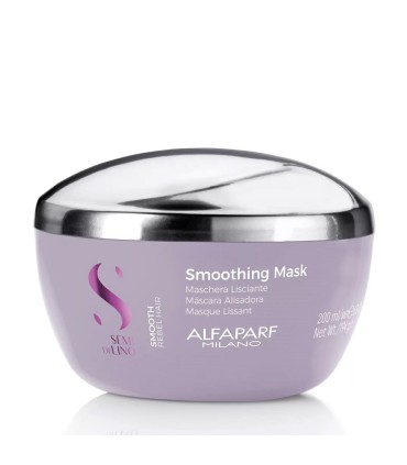 Маска Alfaparf Milano Semi di Lino Smooth Rebel Hair Smoothing Mask 200мл для непослушных волос