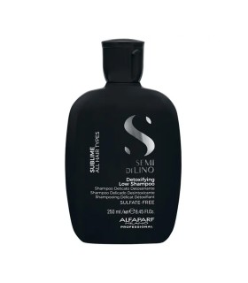 Шампунь Alfaparf Milano Semi di Lino Sublime Detoxifying Low Shampoo 250мл глубоко очищающим