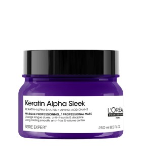Маска L'Oréal Professionnel Keratin Alpha Sleek для гладкости.