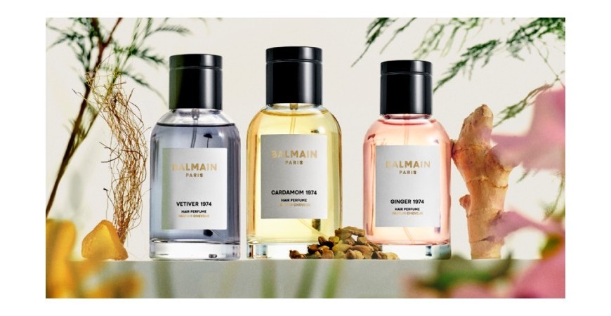 Balmain Hair отмечает 50-летие трио парфюмов для волос
